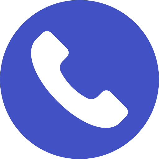 Icono de llamada telefónica para contacto